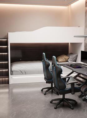 层双宿舍竞床低太空舱上下铺高床青旅民宿公寓床电酒VMX店宾馆床