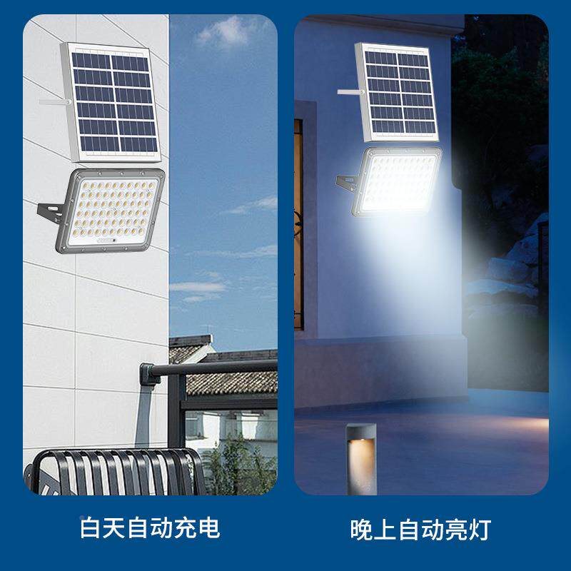 2025新款灯铝壳透镜款太阳能户投灯诺邦太阳光灯大功率外太阳能路