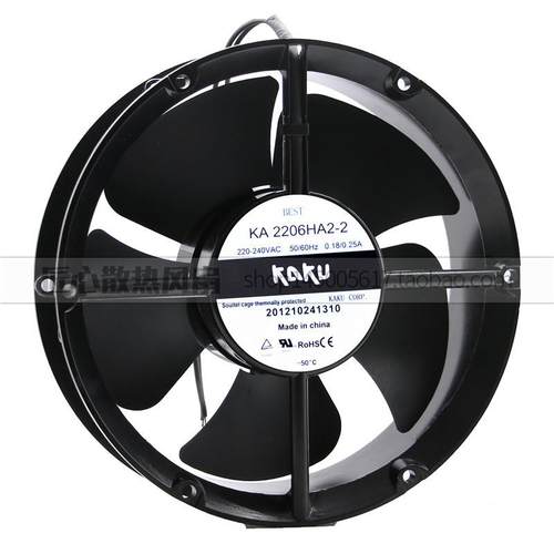 KA2226H0A2KAKU卡固22*60220V电750柜耐高温防水散热风扇