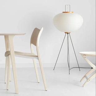 日式 雕952红L房ED灯 野口勇落地灯客厅餐厅灯卧室书纸网立式