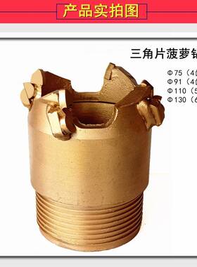 钻菠萝OHO复头复合片波萝钻头飞合机钻头红砂岩片钻头