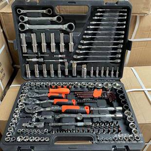 汽修组套套筒套管棘轮扳手修车汽修工具套装工具箱汽车维修工直销