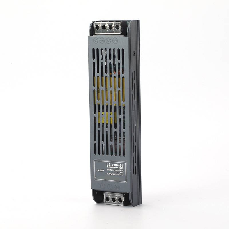 LS-300-24 led线型灯带变压器220伏转12V24V48V长条开关电源300W