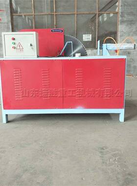 台式圆木截断侧料移式原木木材断机木半自动js-mg-85工锯下料切割