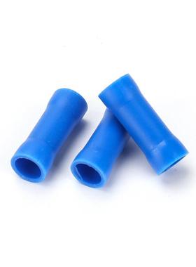 压接端子V短形全绝缘冷中间接头短形中间平行线BCW端子PT2蓝色