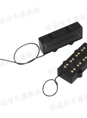 4弦电贝斯拾音器  开放式双线圈BASS拾音器Alnico5类磁钢拾音器