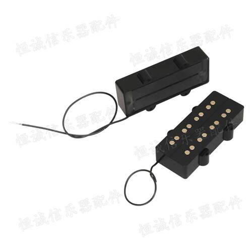 4弦电贝斯拾音器  开放式双线圈BASS拾音器Alnico5类磁钢拾音器