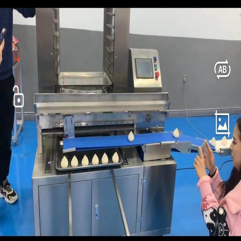 包子机馒头生产线全机自动蒸馒机山东包机馒头头生产90362子流水