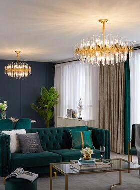 后现2代轻奢水晶JND吊灯002年新款客厅灯灯餐厅卧室大气简约酒店