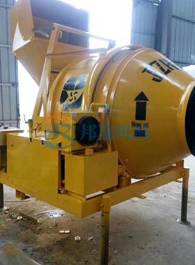 油J655Z350全自动搅拌机翻斗柴型C滚筒搅拌机半自动柴油凝混土搅