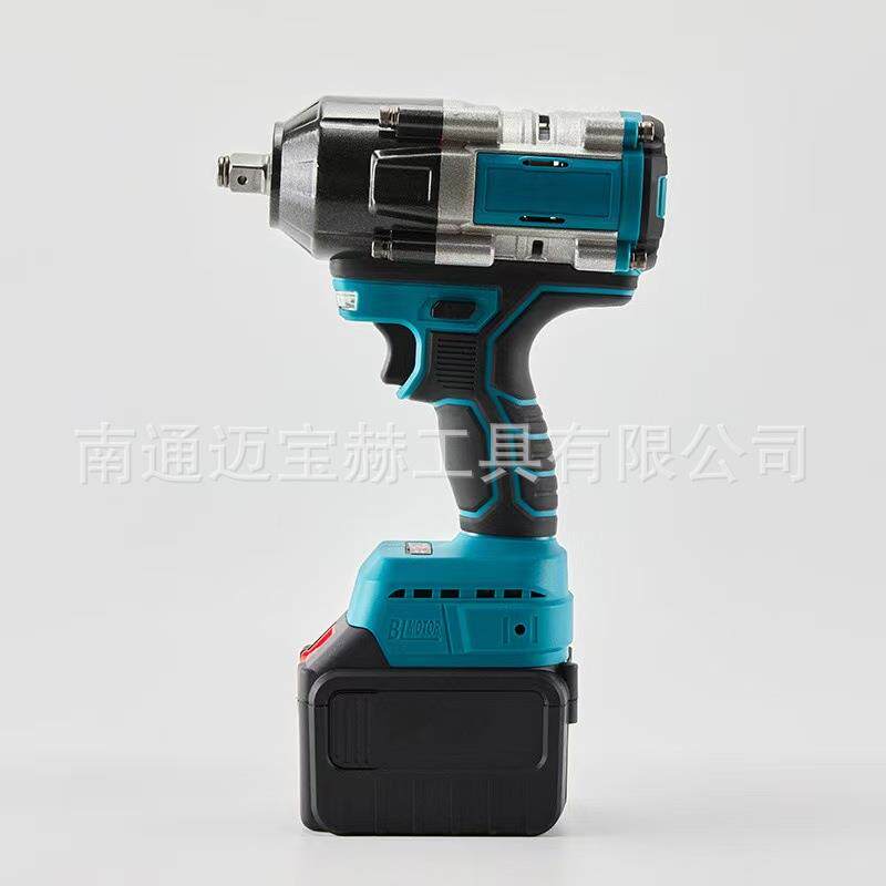 工业级无刷锂电电动手18木0N0m大扭矩风炮架872子工工扳冲击扳手