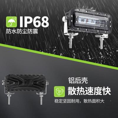 1宽8W红蓝光字一型货车轮廓示灯LE线条区域灯XRL1081C叉D车边界警