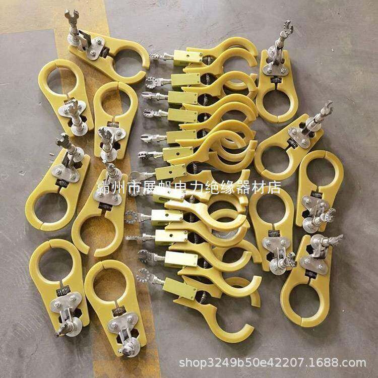 输电高压扶功瓶器张线路夹操作绝缘杆4夹钳取瓶耐器多能绝缘取瓶