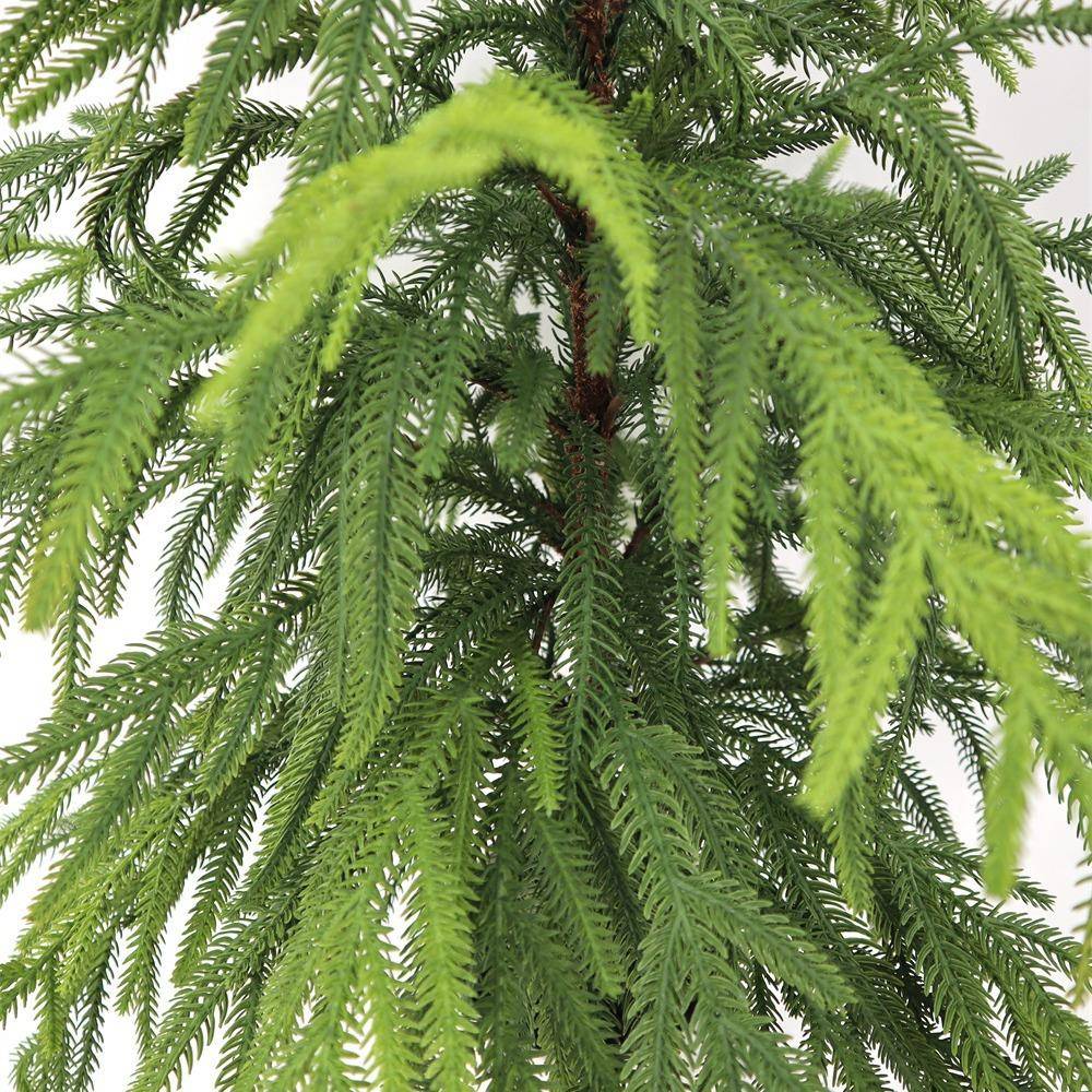 仿真松针松树绿植圣树家居EJJ诞盆装饰植盆栽绿植假树无物仿生