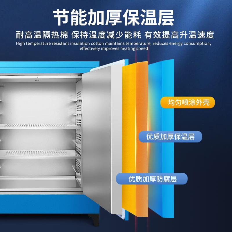 新VVR恒玖烘箱烘箱干机风工业电热鼓烘恒温箱烘干机热风循环烤干