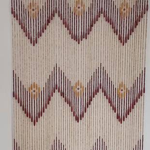 9-52025年门厂家仿直古隔断仿蚊木珠帘销有现货