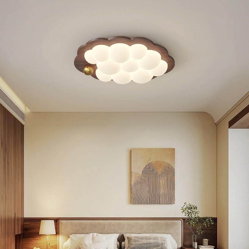 新品光谱桃胡木色气球吸顶灯奶油风中式书儿童全175房房云朵卧室,家装灯饰光源,客厅吸顶灯,淘宝优惠券,粉丝福利购,淘宝优惠卷