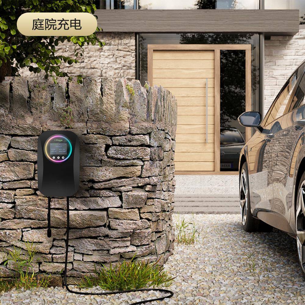 国新186能源汽家用7孔220V交车流32A充电标桩7KW单相家电用充桩厂