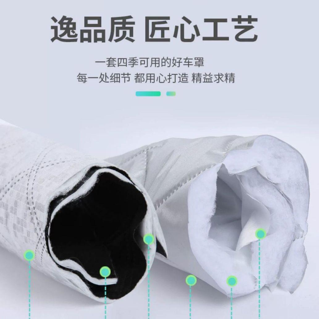 加汽车罩车罩全罩棉被防晒防防雨雪热防冰厚雹通用520车罩隔外罩