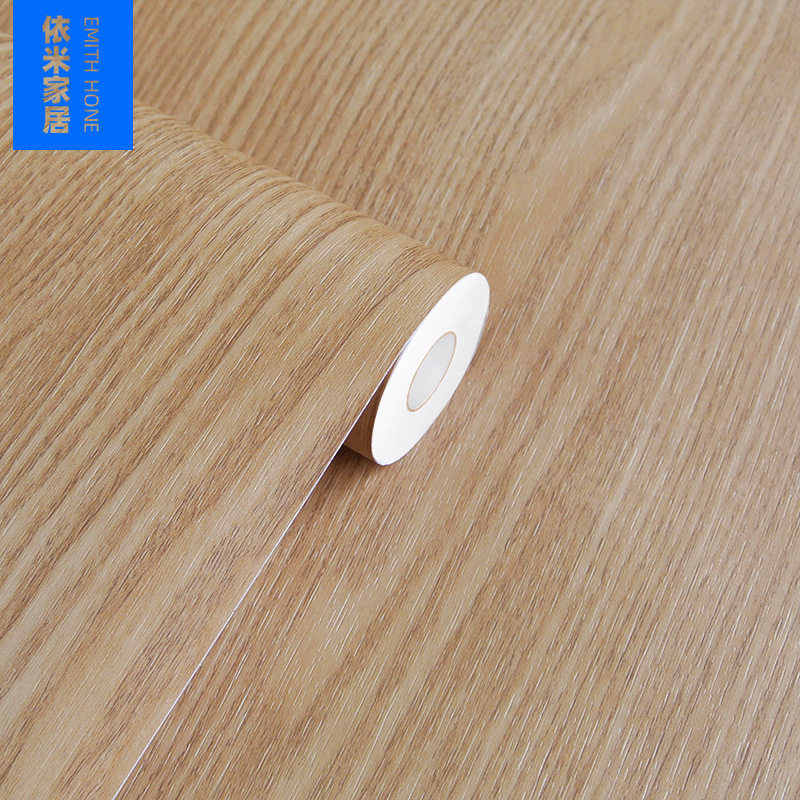 PVC自粘木纹贴纸展柜家具翻新