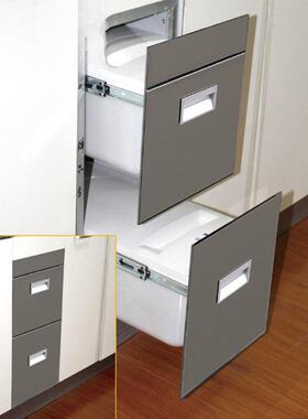 厂米家直销柜米桶米面双用储米WGK橱箱连门式抽拉式缸面桶