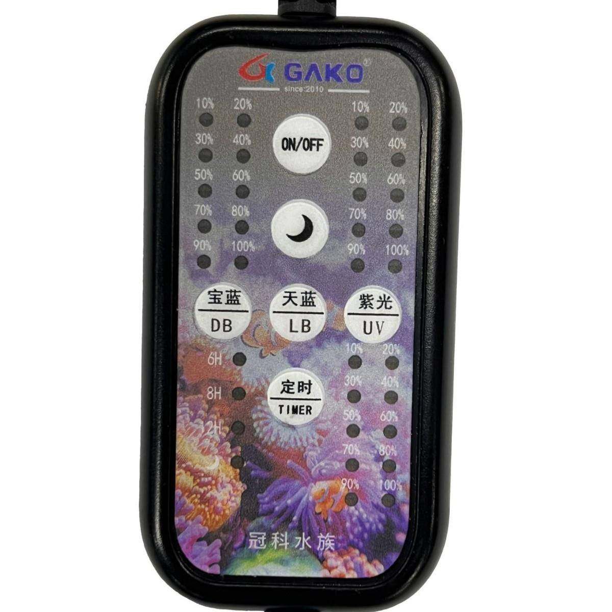夹跨境缸灯光谱珊瑚Q2PRO海水灯L鱼ED海缸小丑鱼专用带定全时小灯