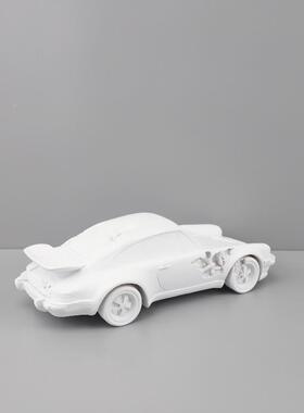 欧式轻奢几何汽车模型雕书塑树脂摆件客厅1361关房视柜家玄居装电