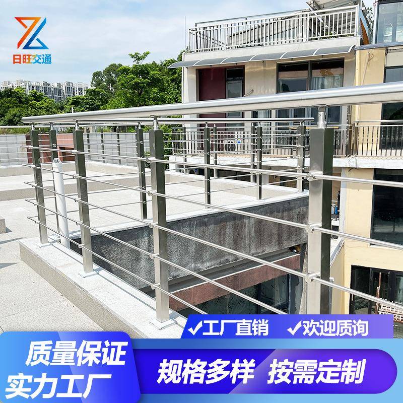 镀锌不锈钢桥梁防合撞护栏厂河灯光景观复管立903柱扶道手栏杆家