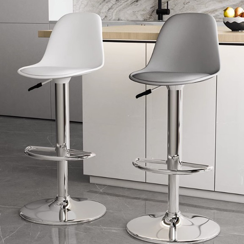 吧台椅家用高脚凳升降椅子简约现代凳子前台收银柜台吧椅靠背高吧