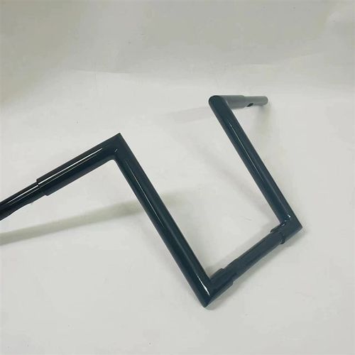 适用鑫源骓1200哈雷款改装复古加高直角车把方向把