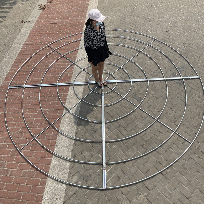 婚庆道具吊顶圆环舞台背景装饰摩天轮婚礼铁艺圆形五层幸福门