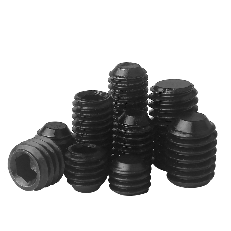 30不锈钢/.9级内六角平端紧定螺丝止付螺钉无头机米顶丝M2-M1