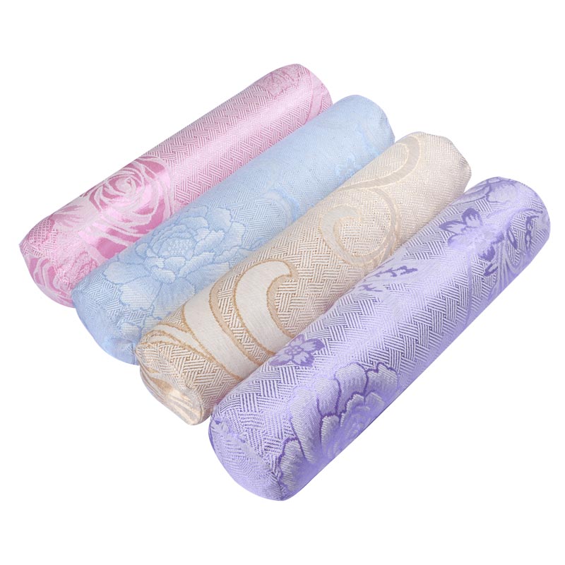 夏季冰丝糖果枕夏凉圆柱抱枕夏天长条针床上男朋友枕沙发枕可拆洗