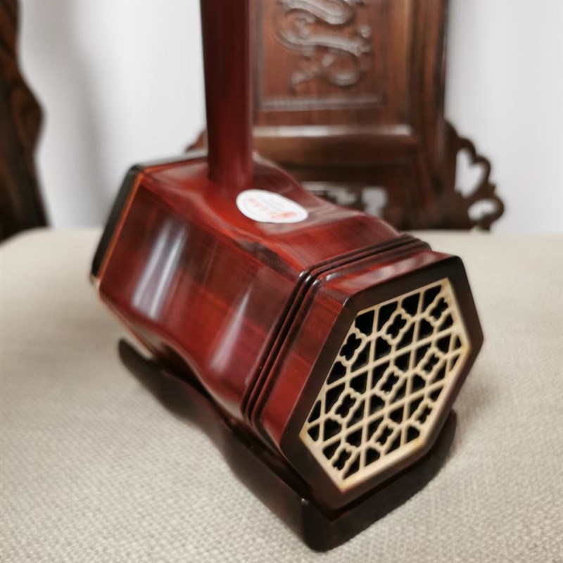 苏州萧海虬精制小叶紫檀二胡 精品紫檀二胡 手工蒙皮小叶紫檀二胡