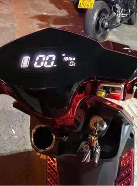 新款战速电动车LED仪表鬼火3代新款仪表 仪表壳  仪表玻璃  开关