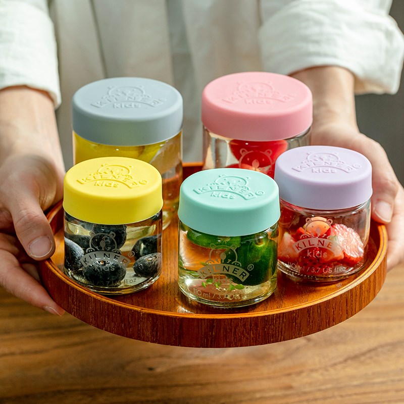 迷你小玻璃罐kilner泡酒瓶子空瓶自制酿水果青梅酒分装密封罐