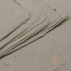 非物质文化遗产西藏纯手工天然狼毒草古藏纸植物原浆纸抄经书10张