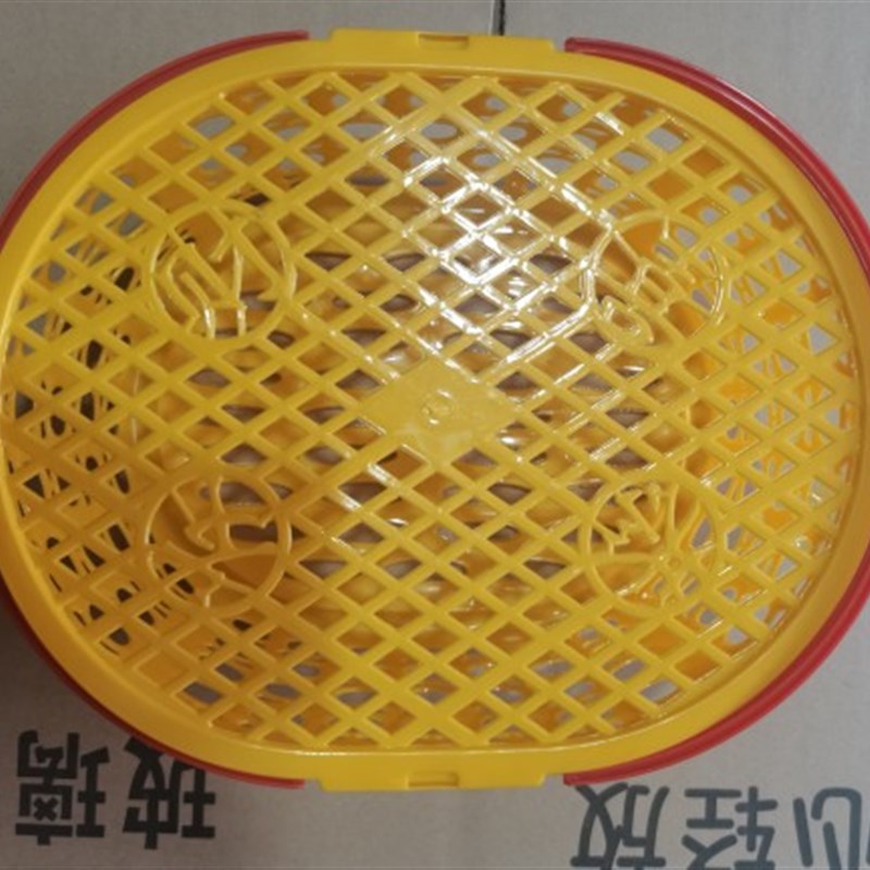 新料砂糖橘篮枇杷桂圆篮子框鸡蛋篮沃柑塑料送礼手提篮带盖
