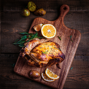 实木披萨板木托盘西餐切甜点木板面包板牛排托盘寿司火锅摆拍木盘