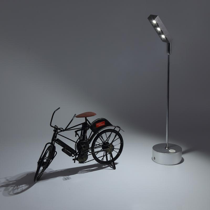 led柜台射灯展示可充电无线射灯1w3W首饰玻璃珠宝立杆展会小射灯