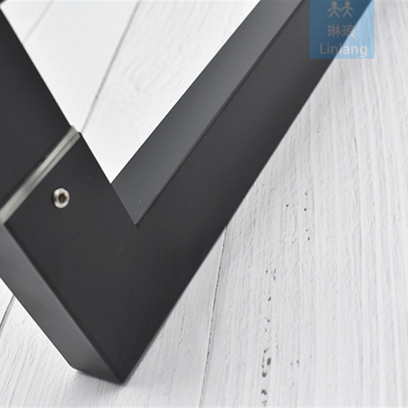 现代简约 不锈钢玻璃门拉手 方管黑色大门把手 推拉门木门拉手