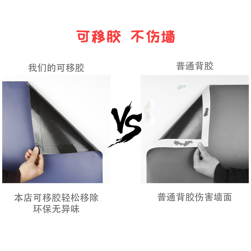 黑板墙贴粉笔字可移除不伤墙手写小黑板店铺用挂式商用宣传学校价