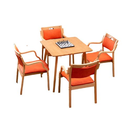 养老适老桌椅社区敬老院养老院老年公寓家用养老桌椅休闲餐椅