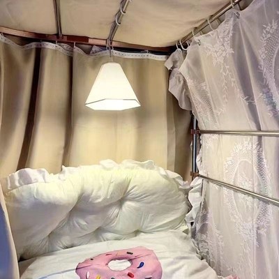 小夜灯宿舍床上用房间装饰复古灯泡卧室挂灯插电寝室夜灯出租屋氛