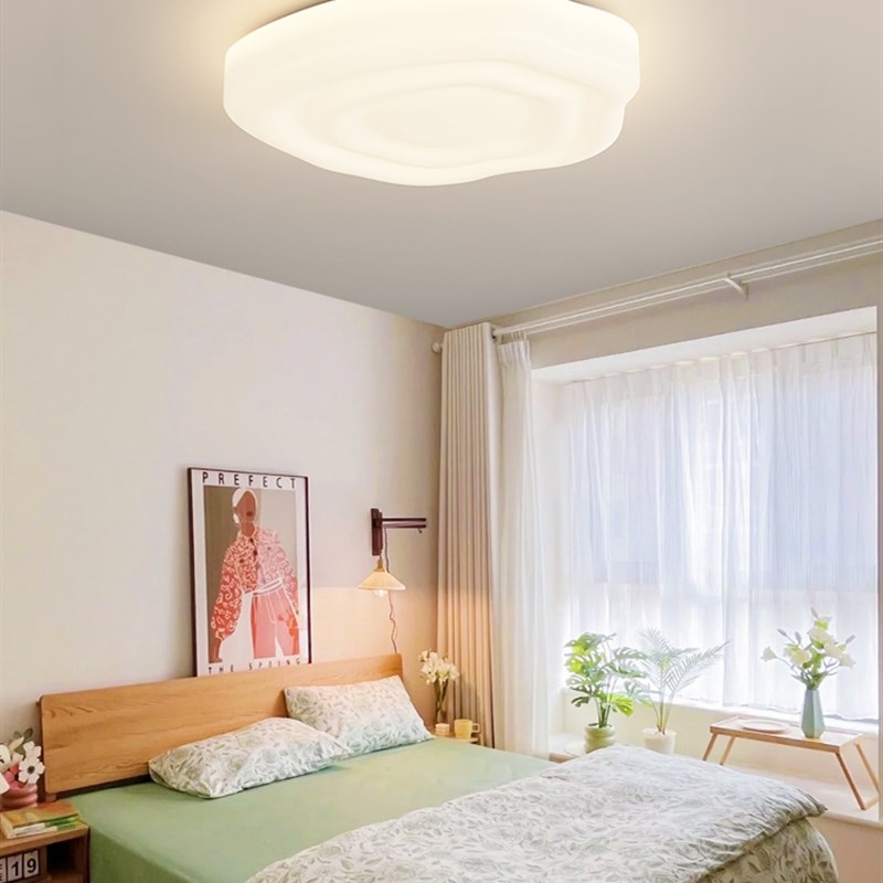 简约现代创意客厅吊灯铁艺智能奶油风卧室吸顶护眼儿童书房餐厅灯