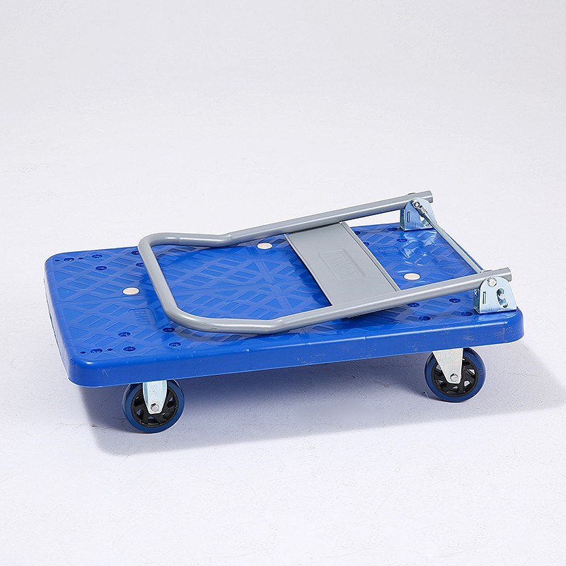 加厚静音多功能载重平板车拖车便携折叠手推车拉货搬运车推货车