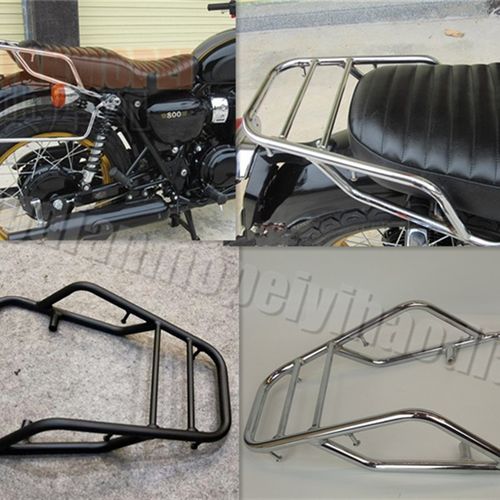 机车 W400 W650 W800复古机车后货架 旅行架 后扶手