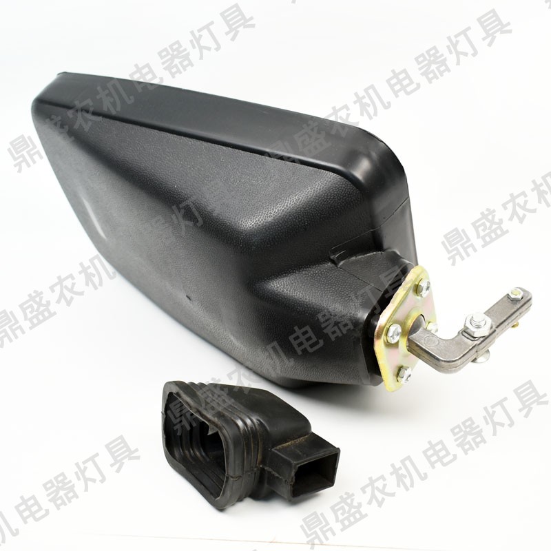 新疆老式勇猛收割机放光镜子后视镜倒车镜海山收割机农机配件