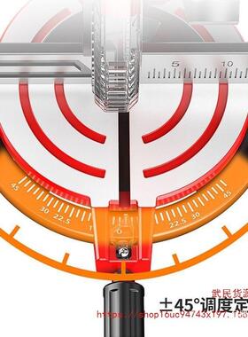 锯高机精度多功能木材铝材铝金切割机1ITM合0寸255小型45度斜铝切