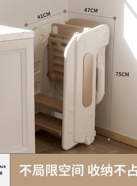 A10L踩儿餐椅折叠餐成XUP长椅家用婴儿吃饭高脚桌椅宝宝脚椅脚凳